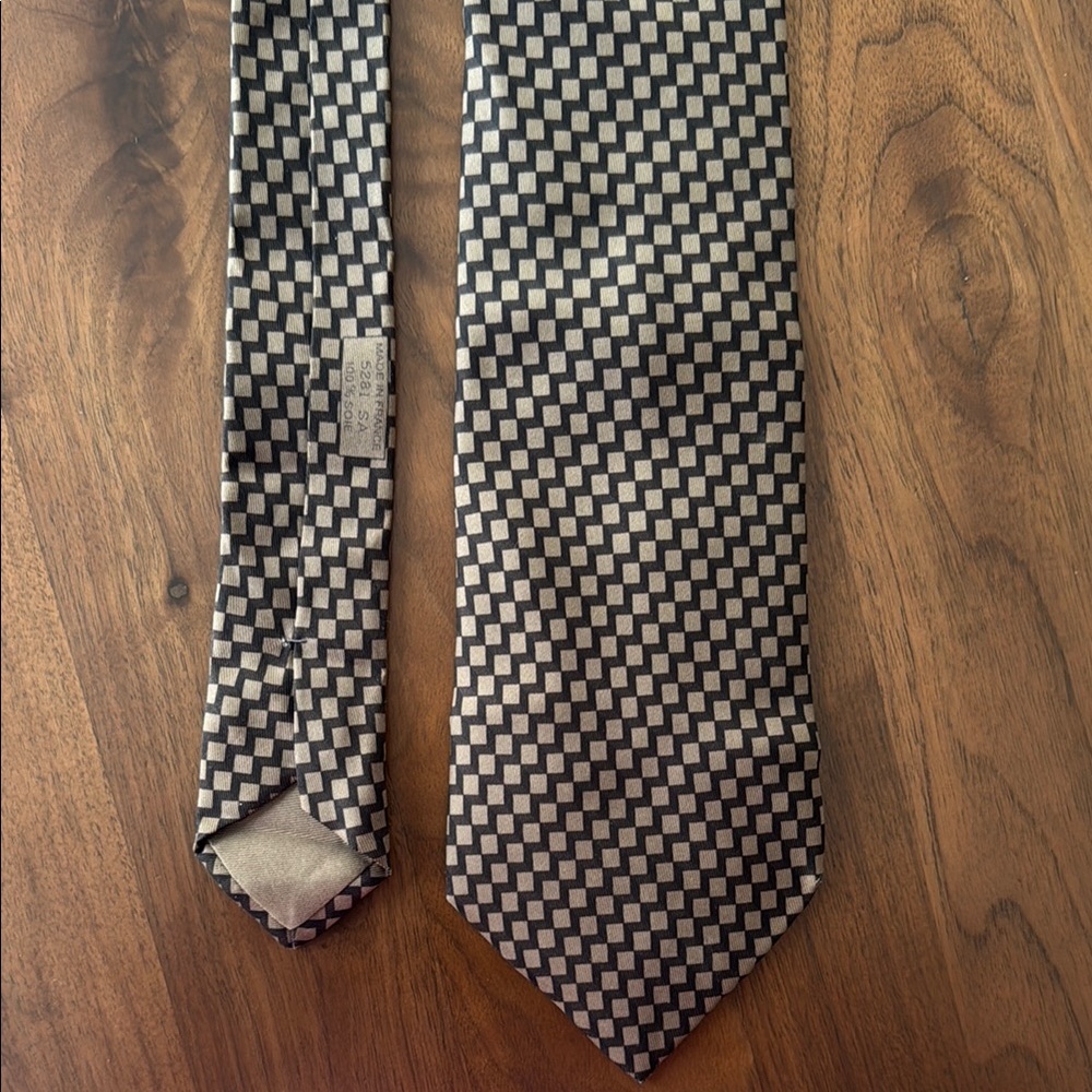 Hermes 100% Silk Tie